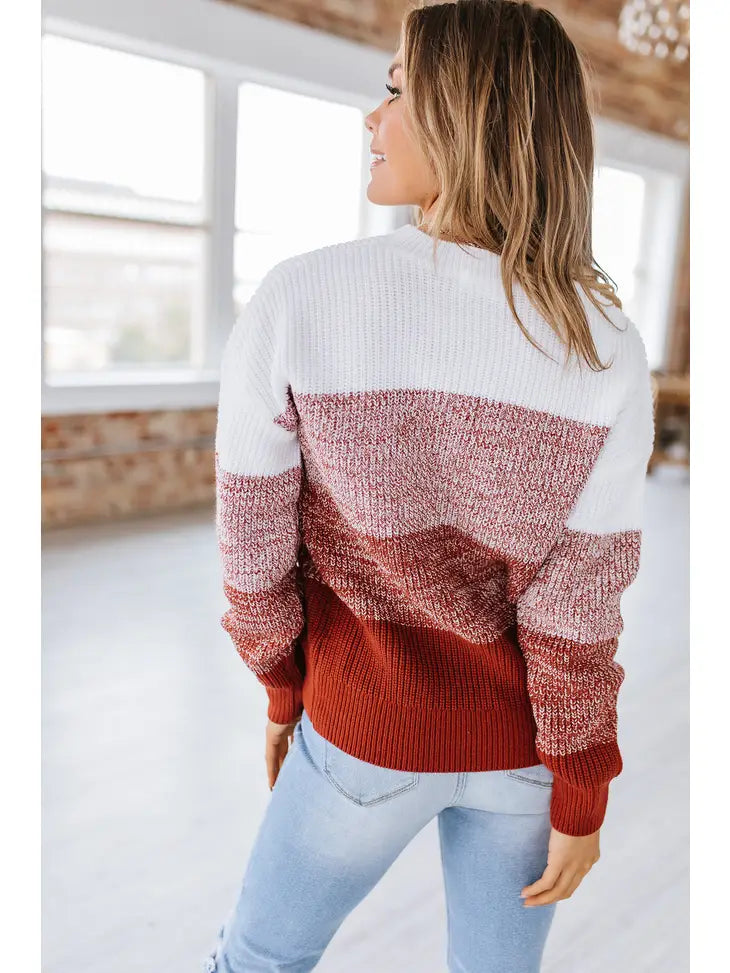 Color Block Sweater