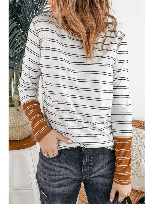 Carly Striped Top