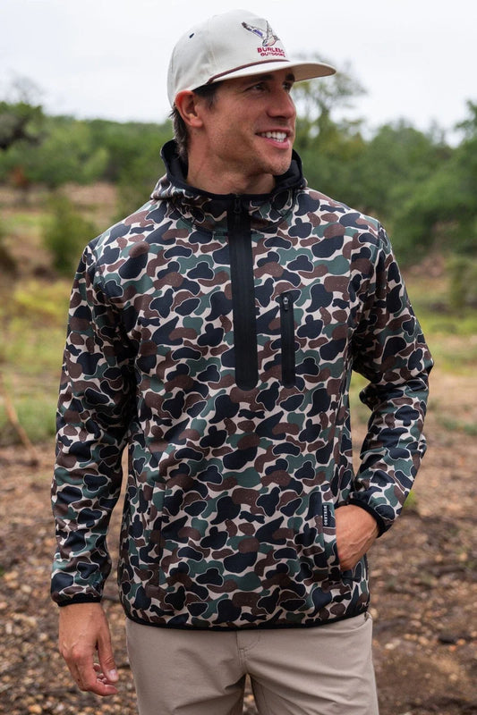 Throwback Camo Quarter Zip