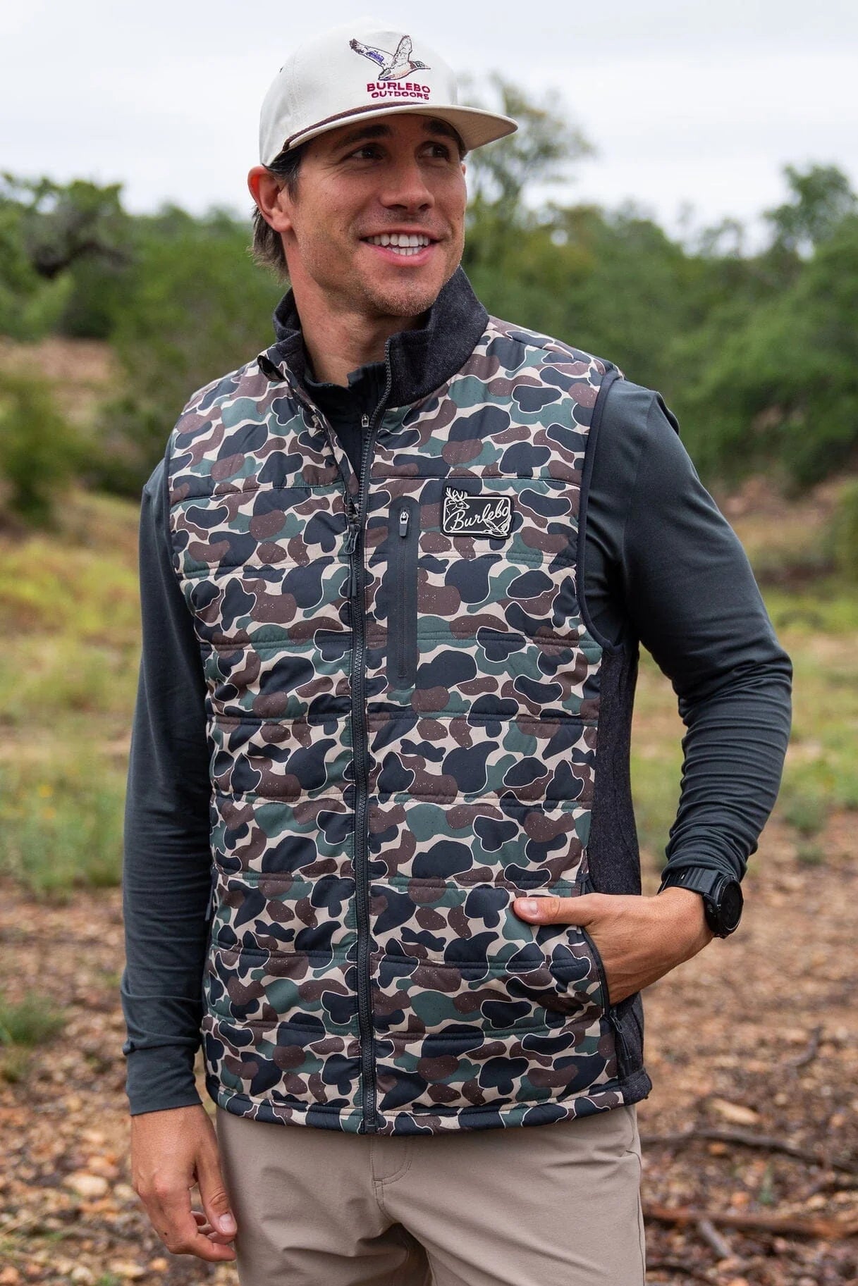 Throwback Camo Vest